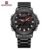 black silver red