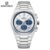 silver white blue